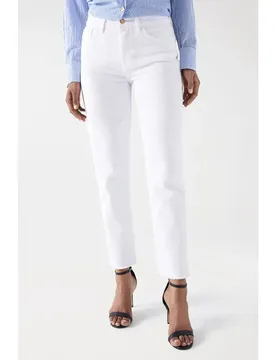 Jeans 21008063 Slim Fit White 29