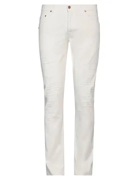 Pantalones vaqueros Hombre Marfil 33,34 Hombre - Grey Daniele Alessandrini - FashionsVida