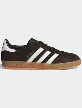 Scarpe Gazelle Indoor 45 1/3 Aurora Coffee / Core White / Gum - Adidas - FashionsVida