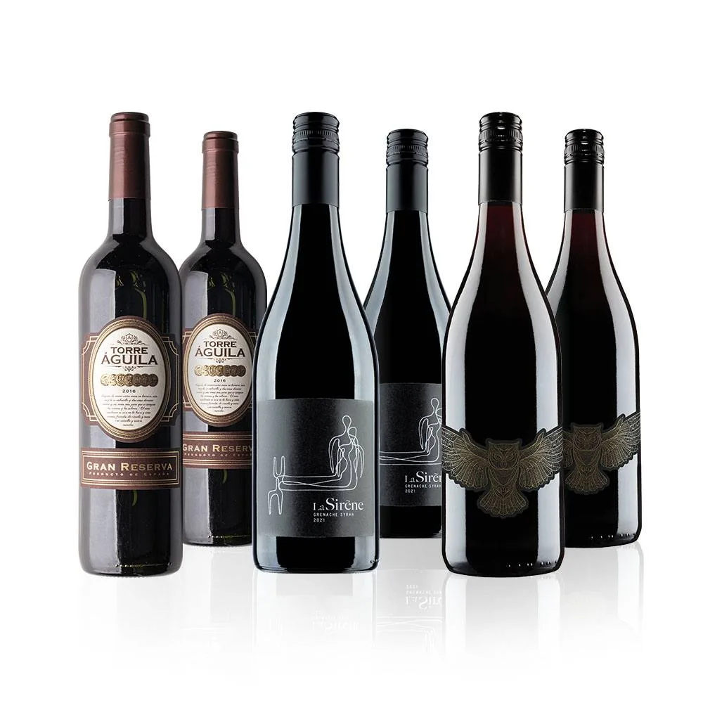 The Ultimate Red Wine Case 6 Bottles (75cl) in White - White - Size: One Size - Virgin Wines - FashionsVida
