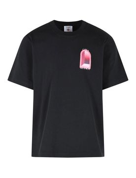 Casablanca Maglietta in cotone nero