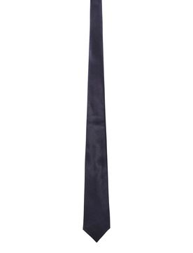 Kiton Cravatta blu in cotone