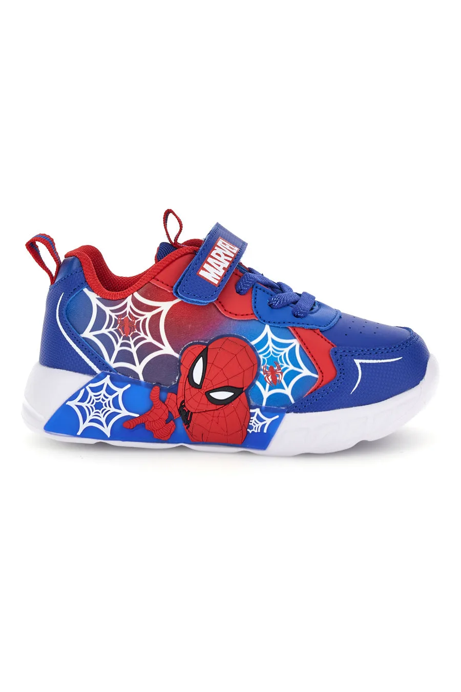 Scarpe blu e rosse con luci R1310720S 27 - Spiderman - FashionsVida