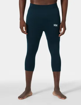 Unisex H1 Pro Seamless Graphene 3/4 Trousers Navy XL - Navy Blue Nsf - Unisex - Helly Hansen - FashionsVida