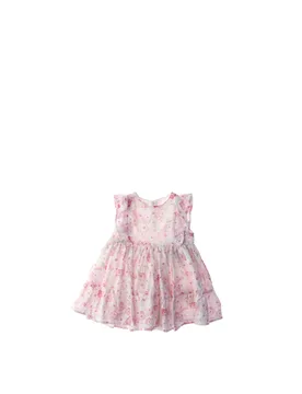 Abito misto lino NURSERY ROSA 6M - iDO - FashionsVida