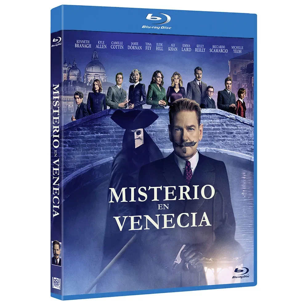 Blu-ray Misterio En Venecia Multicolor One Size unisex - Disney - FashionsVida