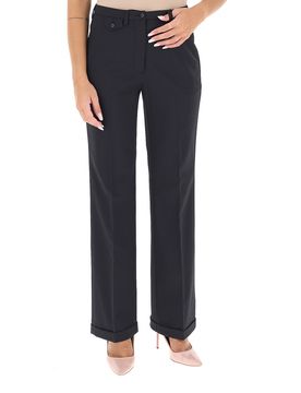 Pantalone misto lana NERO 46