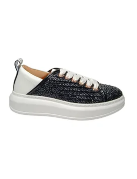 Scarpe Donna Wembley Woman-Black white - Alexander Smith - FashionsVida