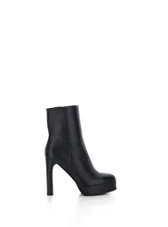 Stivaletti in pelle NERO 39