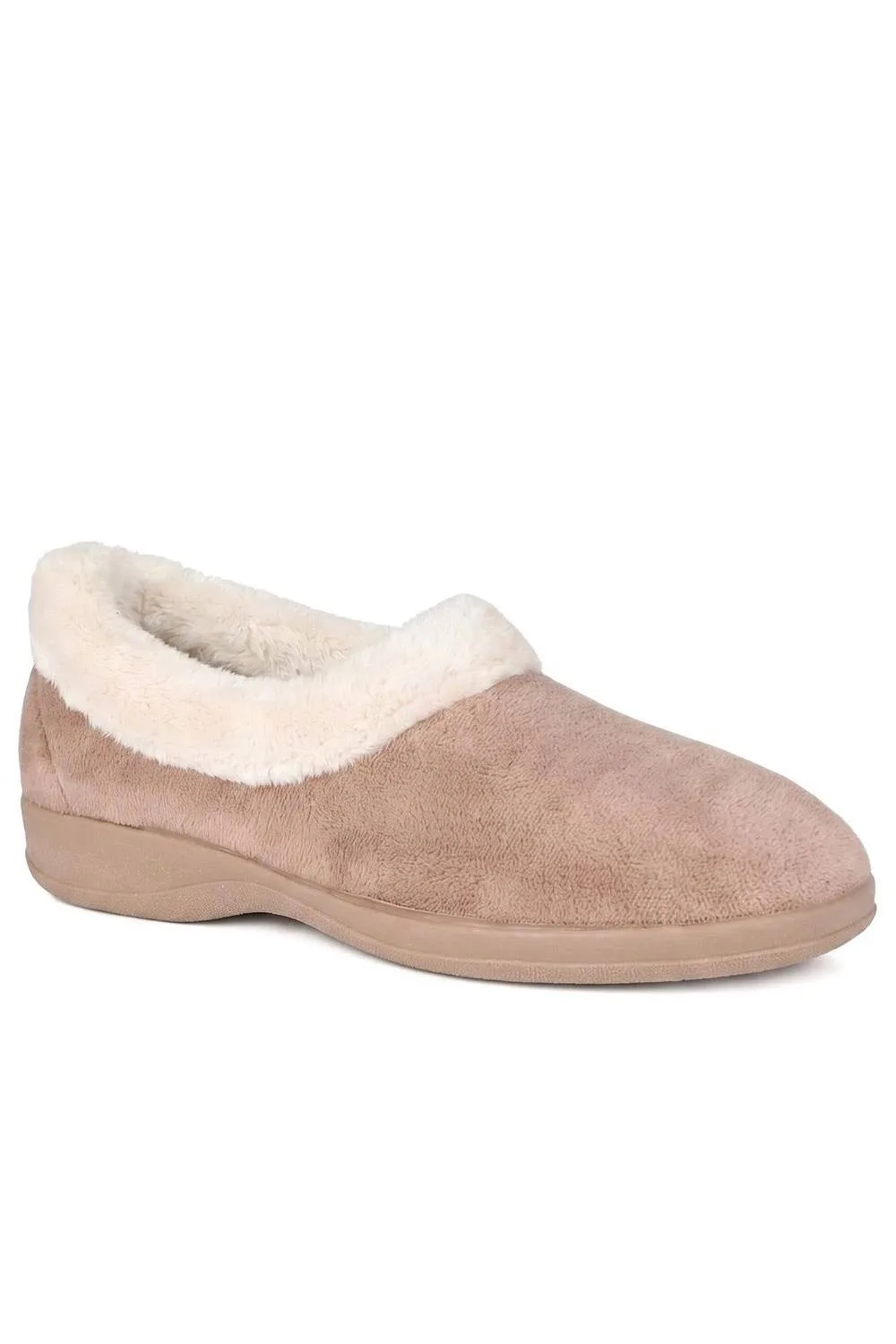 Full Slipper - Beige - Size: 4 - Pavers - FashionsVida