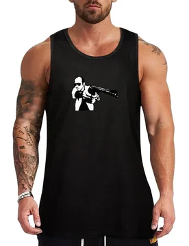 Hunter S Thompson - Gun Tank Top Active Tank Top Lightweight Workout Gym Sleeveless - Aliexpress - FashionsVida