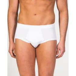 Slip de hombre micromodal con abertura en