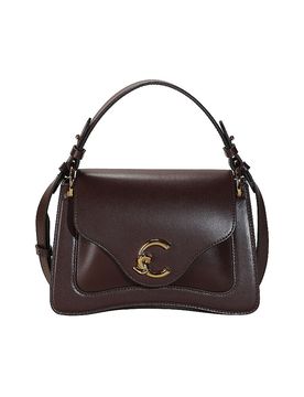 Ledertasche - Umhängetasche C-ME CALF dunkelrot damen