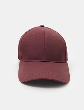 Cappellino da baseball in cotone - marrone scuro
