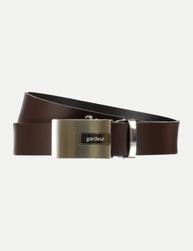 Ledergürtel aus hochwertigem Leder Braun 110