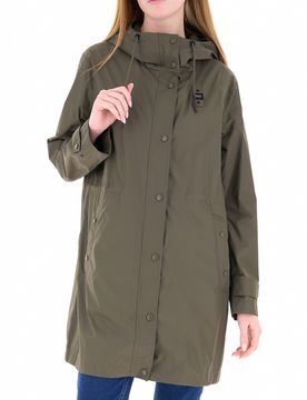 Giubbino con cappuccio VERDE MILITARE S