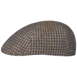 Texas Vanmore Flat Cap by - brown-blue - Female - Size: 59 cm