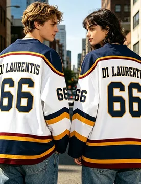 Women Men Clothes Off Campus University Hockey Jersey Graham 44 22 DI LAURENTIS 66 Tucker46 T-shirt Summer V-neck Tshirts - Aliexpress - FashionsVida