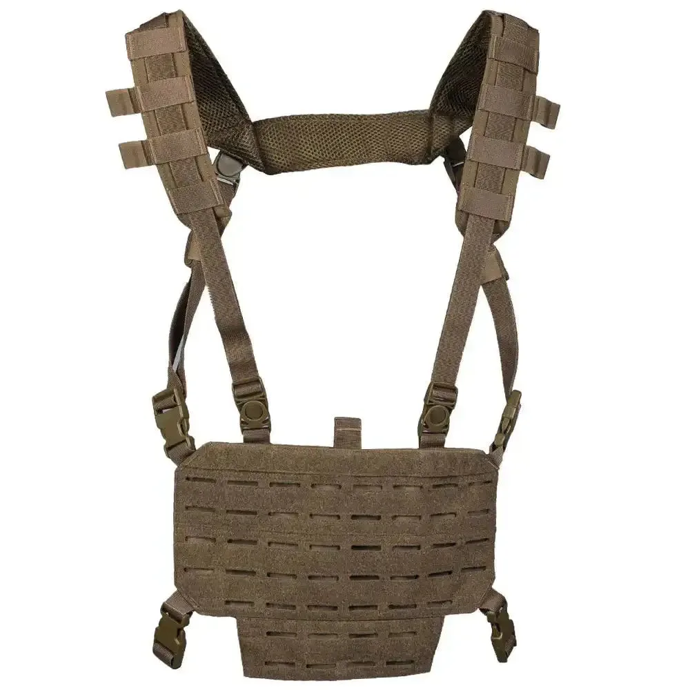 Chest Rig Lightweight - Schwarz Schwarz adult - MIL-TEC - FashionsVida