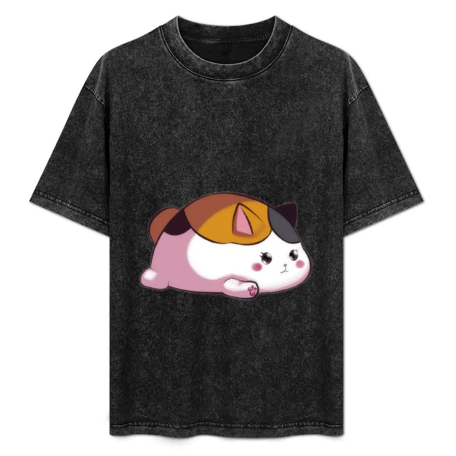 Fat Cat T-Shirt Minimalist Graphic Tee Shirt - Aliexpress - FashionsVida