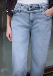 Street One Wide Leg Jeans female Blau