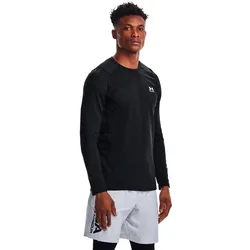 T-shirt à Manches Longues Coldgear Armour Fitted Crew Black / White XS