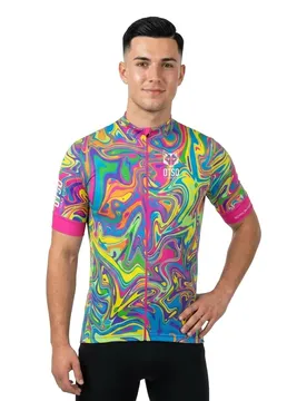 Maillot à Manches Courtes Psychedelic