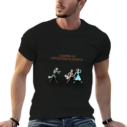 A series of unfortunate events T-Shirt Graphic Print Short Sleeve T-Shirt