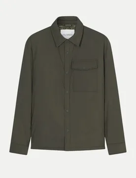 Jacke Wasserabweisend Grün M - Closed - FashionsVida