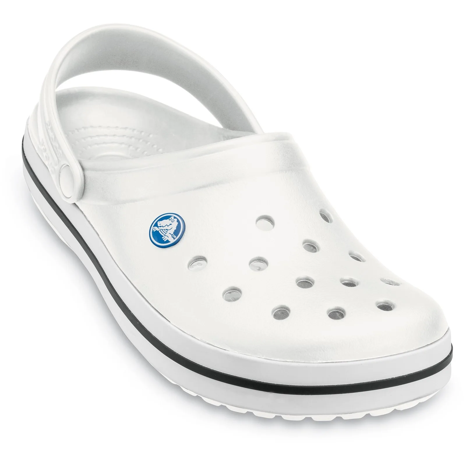 Unisex Crocband Clog - White - Size Uk 7 - Crocs - FashionsVida