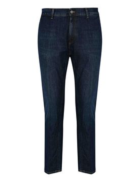 Jeans Jeff Carrot In Denim Elasticizzato