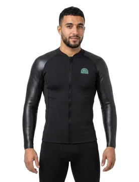 T-shirt Thermique à Manches Longues Black XS - Mystic - FashionsVida
