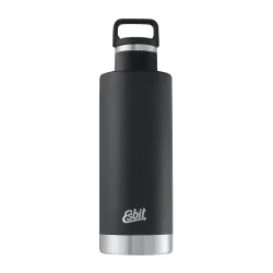Isolierflasche Sculptor Standard Mouth 1 L schwarz Default Title adult