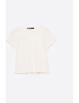 Camiseta de mujer recta algodón - Bimba y Lola - FashionsVida