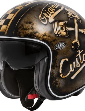 Casco Moto Jet VINTAGE OP9 BM Opaco taglia M