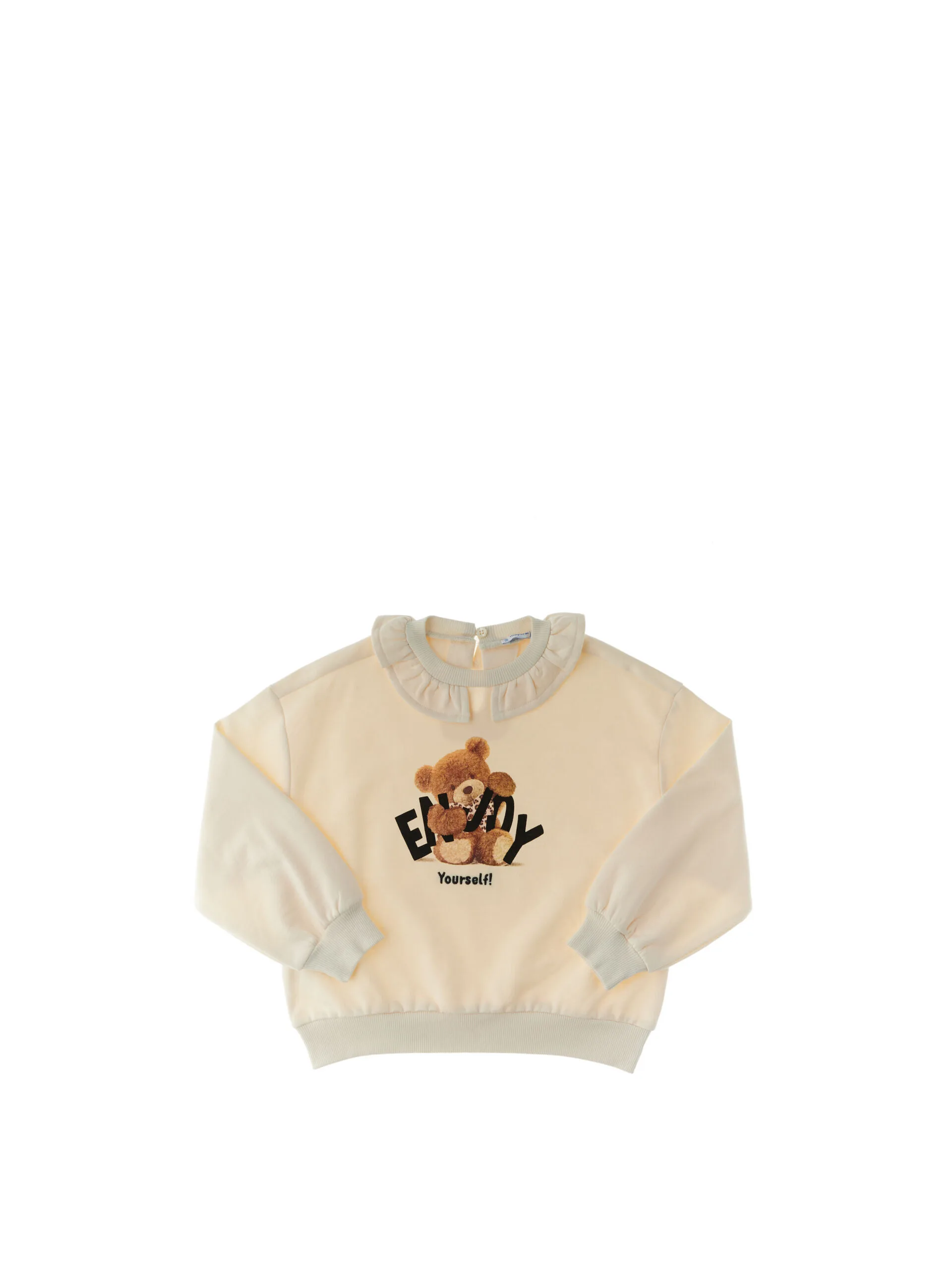 MAYORAL Felpa girocollo BEIGE 8A - Mayoral - FashionsVida