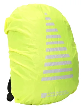 Unisex Waterproof Reflective Camping Cycling 35-55L Outdoor Rucksack Cover in Yellow - Yellow - Size: One Size - Mountain Warehouse - FashionsVida