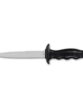 Coltello Mini Dagger Black Rubber