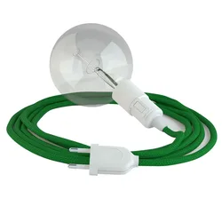 Cables Suspension Luminaire Rm06 3 M Green / White One Size