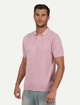 Kleinigkeit Basic Poloshirt Rosa M - Kleinigkeit - FashionsVida