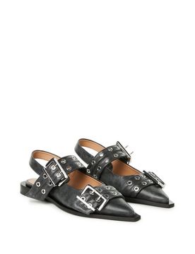 Ganni Ballerines Buckle
