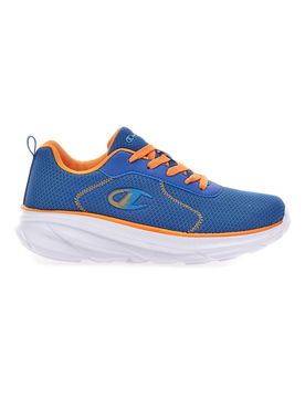 Sneakers blu e arancioni con suola sportiva Hro Jb Gs Low Cut 36