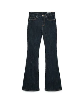 Jeans Flared Fit VMFLASH azul oscuro L/L30 - Vero moda - FashionsVida