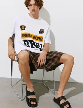 Buckled Flat Sandals (Size: ) - Pull&bear - FashionsVida