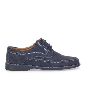 Stringate in Pelle 150 Blu 42