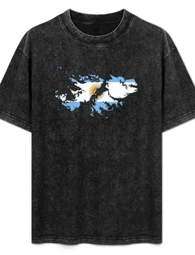 Argentine Flag Map of Islas Malvinas T-Shirt - Aliexpress - FashionsVida