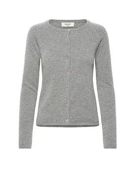 Cardigan grigio chiaro S - Rosemunde - FashionsVida