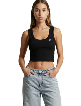 Damen Top Schwarz 517632