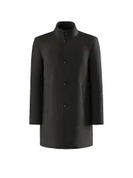 Wollmantel MARON schwarz 50 herren