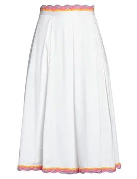 Falda midi Mujer Blanco 34,36,38,40 Mujer - Moschino - FashionsVida